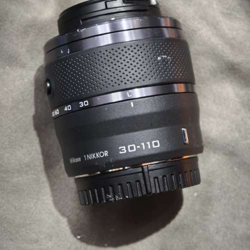 Nikon 1 NIKKOR 30-110 尼康 30mm 110mm 90% 鏡身 小花 鏡片 冇花冇霉 對焦正常