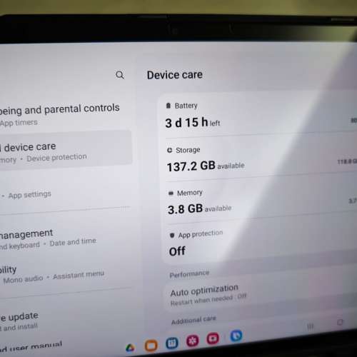 99% new Samsung Galaxy Tab S7 + S Pen + cover