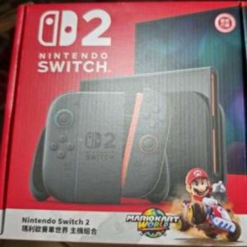 Nintendo Switch 2 孖車版 + SD card + Pro 2手掣