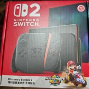 Nintendo Switch 2 孖車版 + SD card + Pro 2手掣