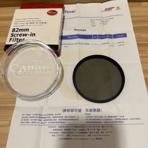 Canon 82mm Screw-in Filter PL-CB