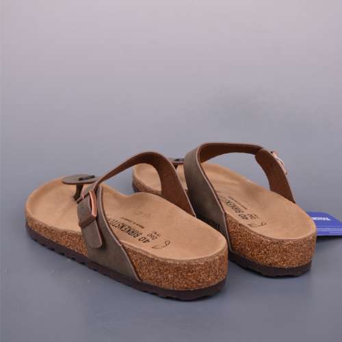 👟實拍5色Birkenstock 人字拖鞋 棕色 size：35 36 37 38 39 40 41 45 43 44 45(偏大...