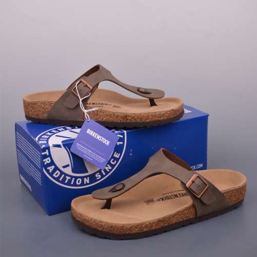 👟實拍5色Birkenstock 人字拖鞋 棕色 size：35 36 37 38 39 40 41 45 43 44 45(偏大...