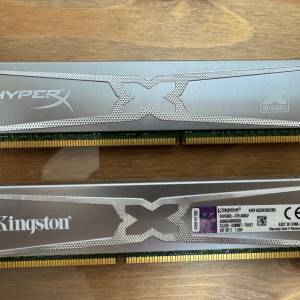 Kingston DDR3 1600mhz 4G x 2