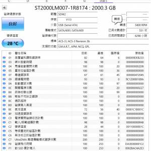 Seagate 2.5" 2TB HD