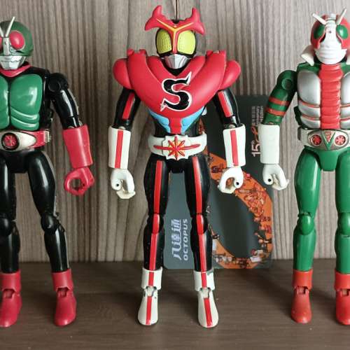幪面超人 超合金 x 3 (Masked / Kamen Rider)