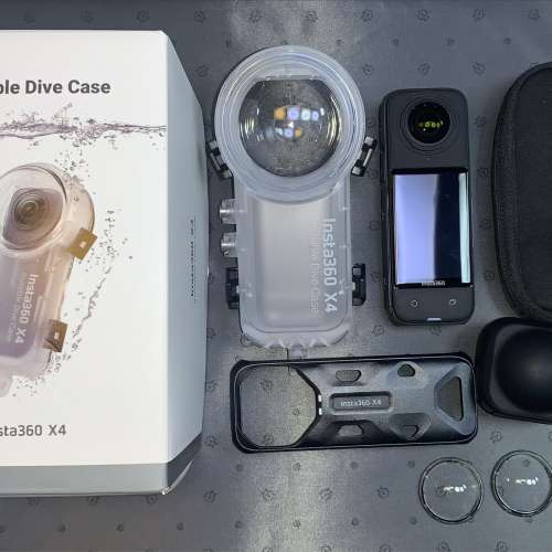 [觀塘實體店] 二手 Insta360 X4 (連控溫握套)行貨保養到2026年11月 *S72238* | Ins...