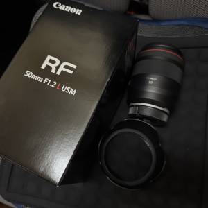 （極新）Canon RF 50mm F1.2L USM （適合R5 II, R6 II, R8, R3, R1, R7…)