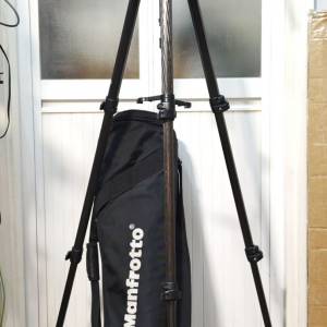 Manfrotto 755MF3碳纖維腳架+701HDV 頭子