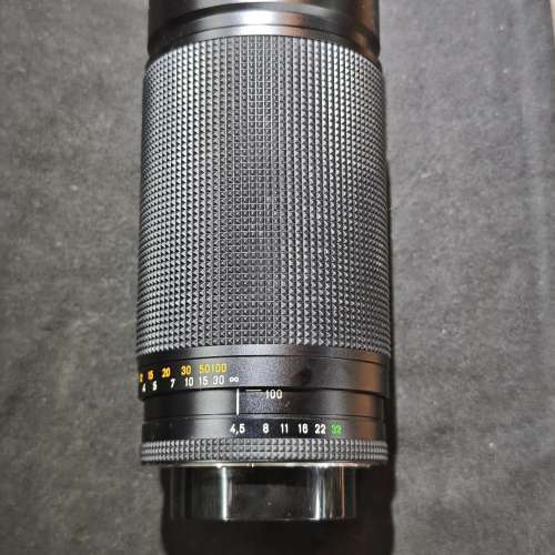 Contax 100-300/4.5-5.6 vario sonnar 康泰時 100mm 300mm cy 瑕疵鏡 尾部鏡片有嚴...