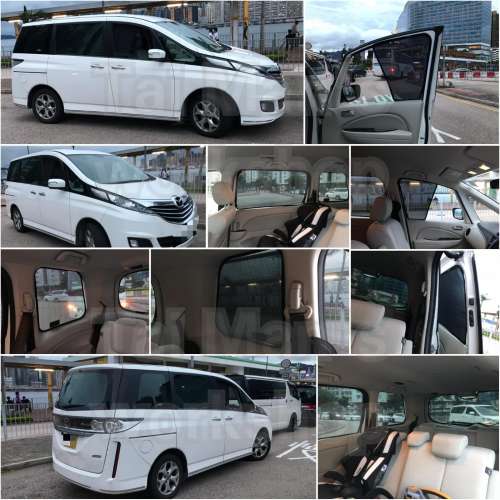 MAZDA BIANTE 全車磁石濾光窗網太陽擋