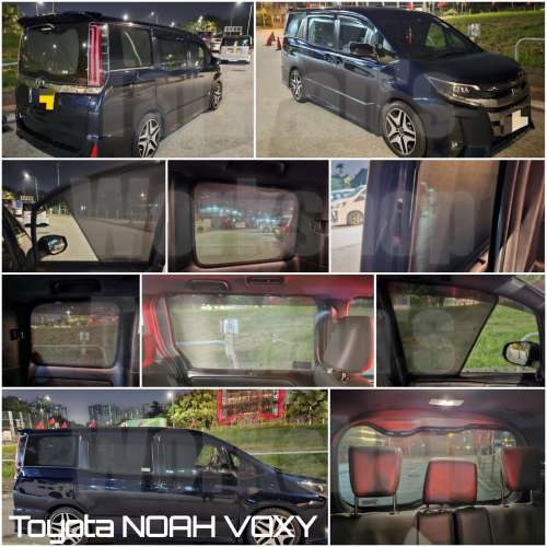 Toyota NOAH VOXY 全車磁石濾光窗網太陽擋