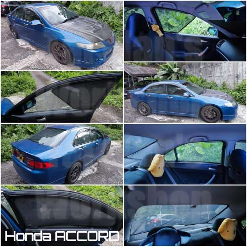 Honda ACCORD CL7 CL9 全車磁石濾光窗網太陽擋