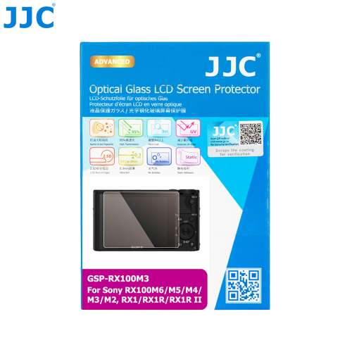 JJC GSP-RX100M3 Ultra-Thin LCD Screen Protector For Sony Cyber-Shot DSC-RX1, RX1