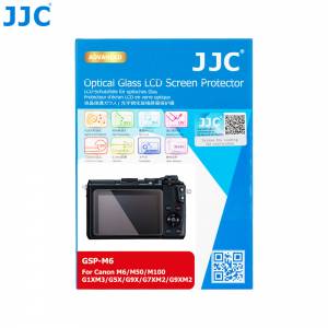JJC GSP-M6 Ultra-Thin LCD Screen Protector For Canon M50M2, M6M2, M6, M50, M100