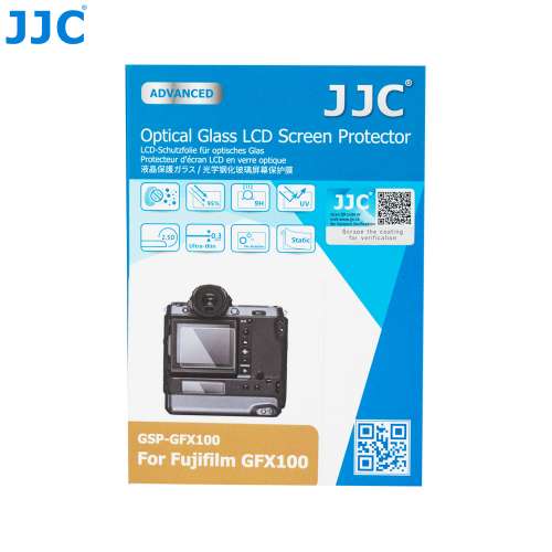 JJC JGSP-GFX100 Ultra-Thin LCD Screen Protector For Fujifilm GFX50S II, GFX100S