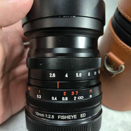 七工匠10mm f2.8超廣角魚眼鏡CANON 佳能RFmount