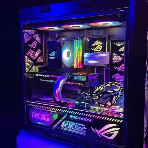 Gaming PC 電競Intel® Xeon® 至强 打機/剪片電腦主機，高配 Samsung 三星 870 EV...