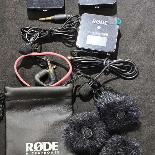 RODE Wireless GO II Dual 2.4GHz Wireless Microphone System 一拖二無線麥克風系...