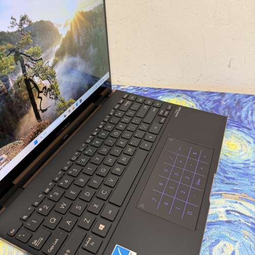 (4K 360度Touch Mon 超輕薄華碩🔥) Asus Zenbook 13.3寸 Intel i7-1165G7/16GB Ram...