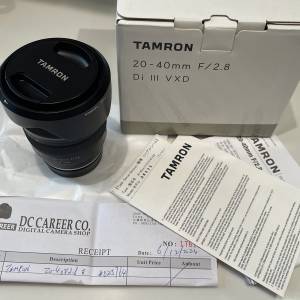 Tamron 20-40mm F2.8 Di III VXD for Sony E Mount (A062)