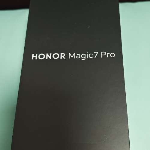 Honor magic7pro 行貨全套有單12/512gb灰色95%新