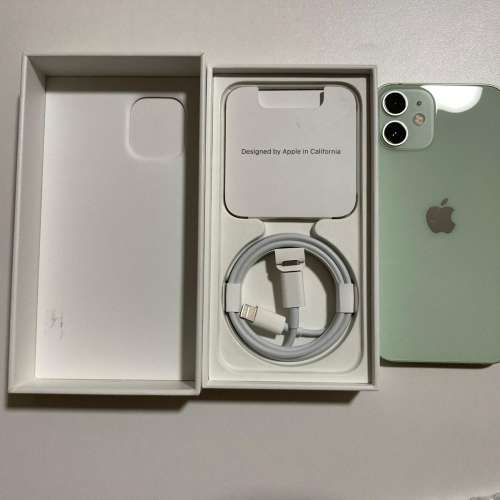 97% battery health iPhone 12 mini 128gb green HK version 14days warranty