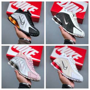 NIKE SHOX R4系列增高低幫運動休閒鞋 size：36-45