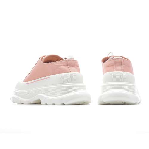 Alexander McQueen亞歷山大麥昆 鬆糕鞋厚底增高帆布 size：36-44