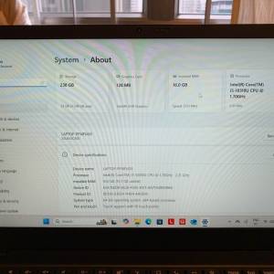 Lenovo X1 Carbon gen 8 i5-10310u CPU 16GB RAM 256GB SSD with touchscreen