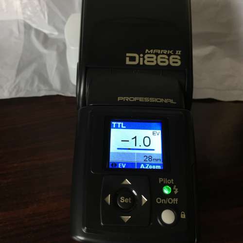 Nissin Di866 Mark ll 閃光燈 For Canon 99% New 行貨 買返來未用過