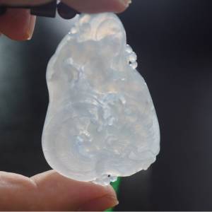翡翠糯冰龍牌