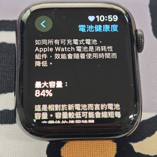 Apple Watch 4 LTE 不銹鋼 黑色