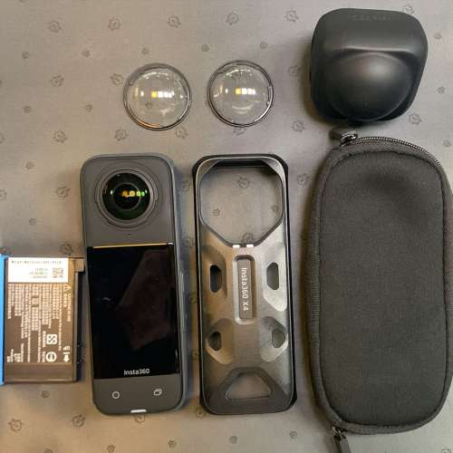 [觀塘實體店] 二手 Insta360 X4 (連玻璃保護鏡+控溫握套) 行貨 *S72243* | Insta360...