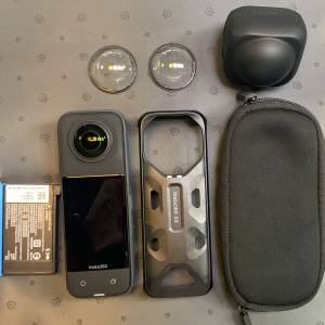 [觀塘實體店] 二手 Insta360 X4 (連玻璃保護鏡+控溫握套) 行貨 *S72243* | Insta360...