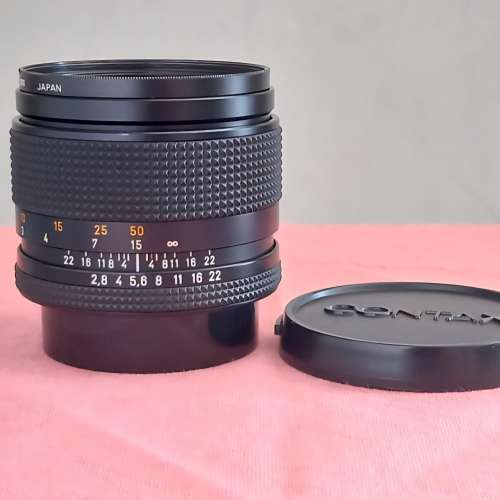 德國製contax carl zeiss 85mm F2.8,保証95%新淨，鏡頭沒有霉或霞。送德國B+W 55mm...