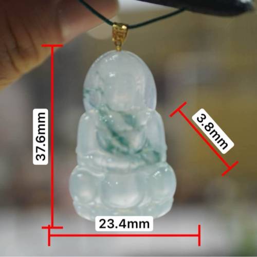 冰飄花翡翠觀音