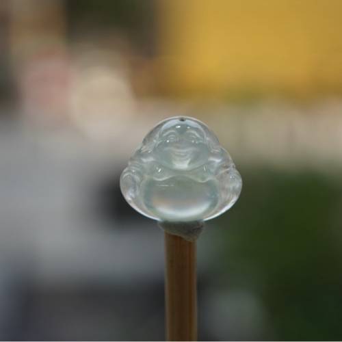 冰種緬甸翡翠佛公