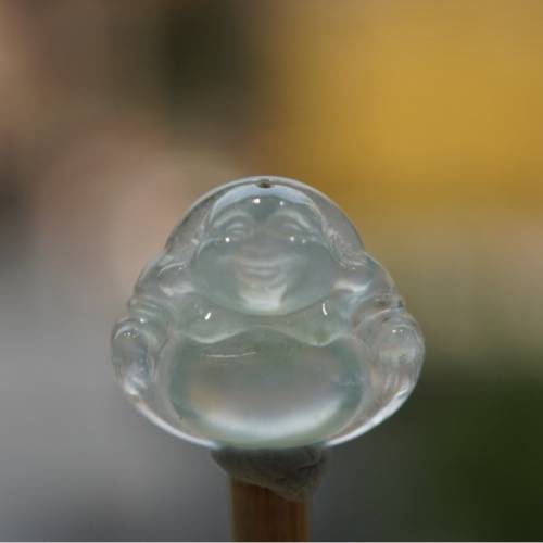 冰種緬甸翡翠佛公