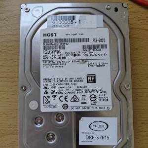 HGST 4TB FEB-2018批次 NAS HDD