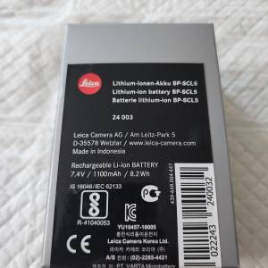 Leica BP-SCL5 充電池 (M10用)