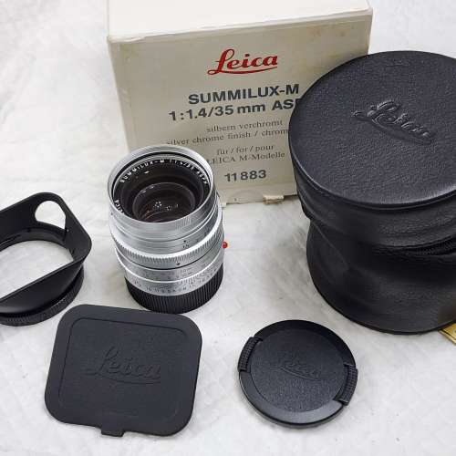 Leica Summilux-M 35mm f1.4 ASPH 11883 silver 35 1.4 (歡迎以35 2 11882 silver...