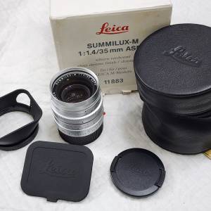 Leica Summilux-M 35mm f1.4 ASPH 11883 silver 35 1.4 (歡迎以35 2 11882 silver...