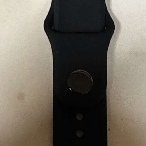 HERMES Apple Watch 全新黑色膠未用過錶帶