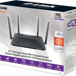 D-Link DIR-867 AC1750 MU-MIMO 雙頻無線路由器 低干擾 傳輸快 [行貨,三年原廠保用,...