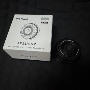 （極新）Viltrox AF 28mm F4.5 （Nikon z mount,適合Zf, Z8, Z9, Z7, Z6…)
