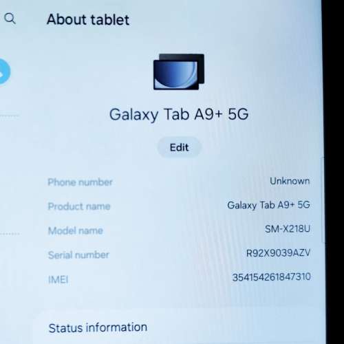 99% Samsung Galaxy Tab A9+ 11吋平板