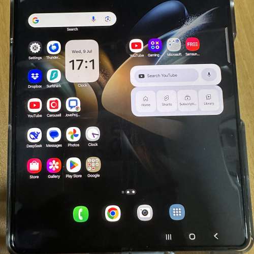 Samsung galaxy z Fold 4 12G + 256Gb 香港行貨 99.9% new