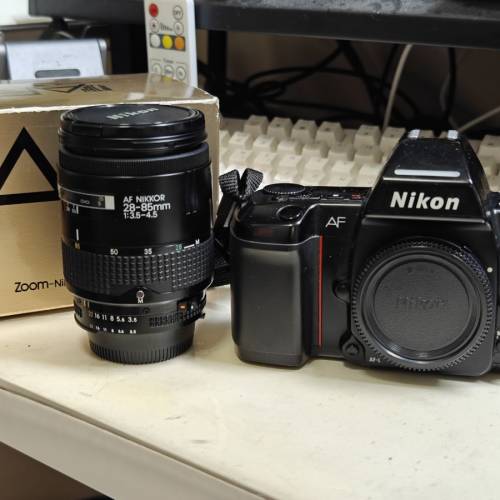 Nikon 尼康 F801S 連幾乎全新AF 28-85