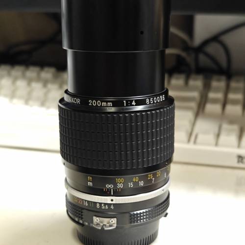 Nikon 尼康 ai 200 f4 幾乎全新